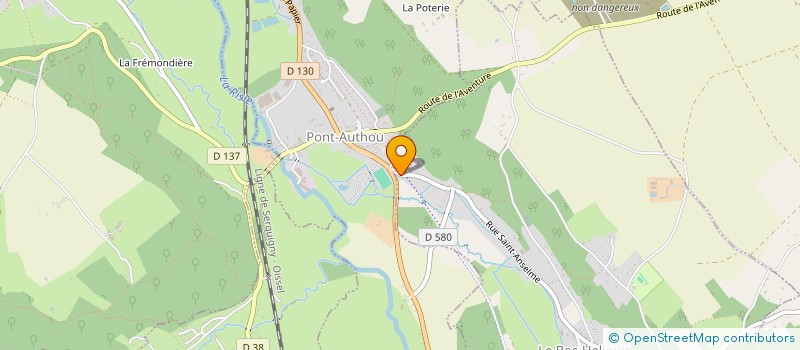 localisation de l'entreprise VAUQUELIN STOCKAGE IMMOBILIER  LE BEC-HELLOUIN