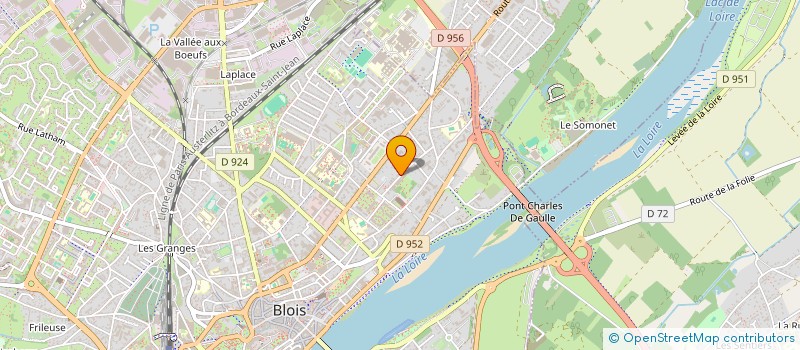 localisation de l'entreprise VAUQUOIS  BLOIS