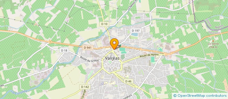 localisation de l'entreprise VAURIAS DISTRIBUTION à VALREAS