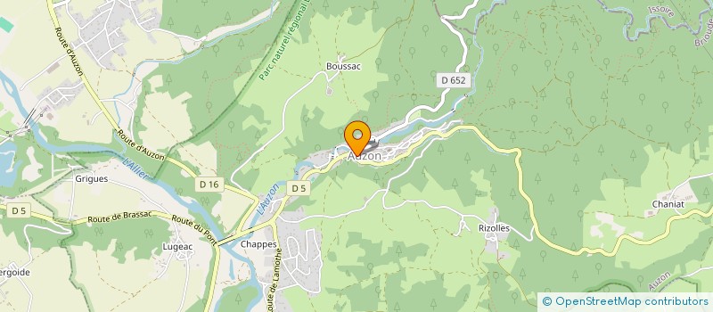 localisation de l'entreprise VAURIS PHARISIER INDIVISION  AUZON