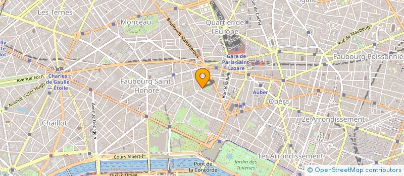 localisation de l'entreprise VAURY                         DANIE  PARIS