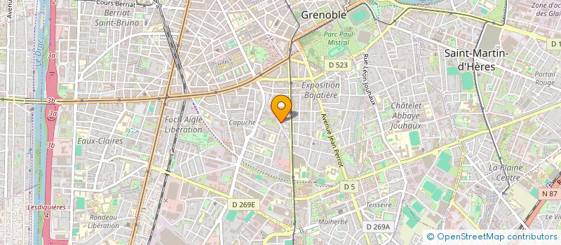 localisation de l'entreprise VAUSGAN  GRENOBLE