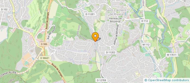 localisation de l'entreprise VAUTES'S CLUB  SAINT-GELY-DU-FESC