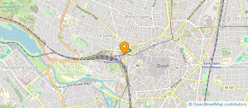 localisation de l'entreprise VAUTHERIN & COLLIN à DIJON