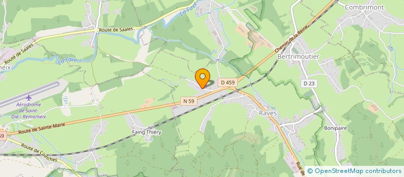 localisation de l'entreprise VAUTHIER THOMAS  RAVES