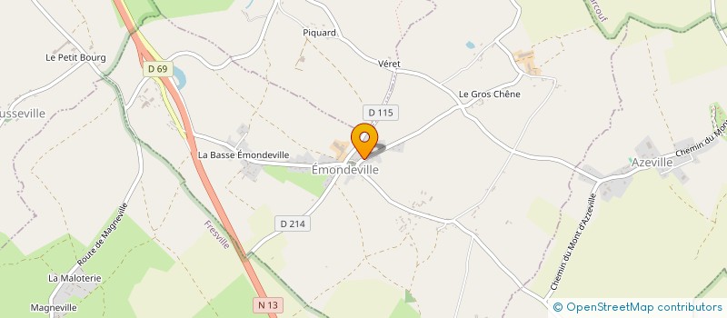 localisation de l'entreprise VAUTIER à SORTOSVILLE