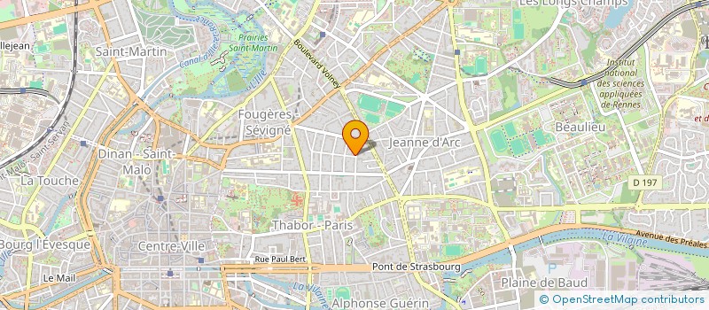 localisation de l'entreprise VAUTIER FAMILY  RENNES