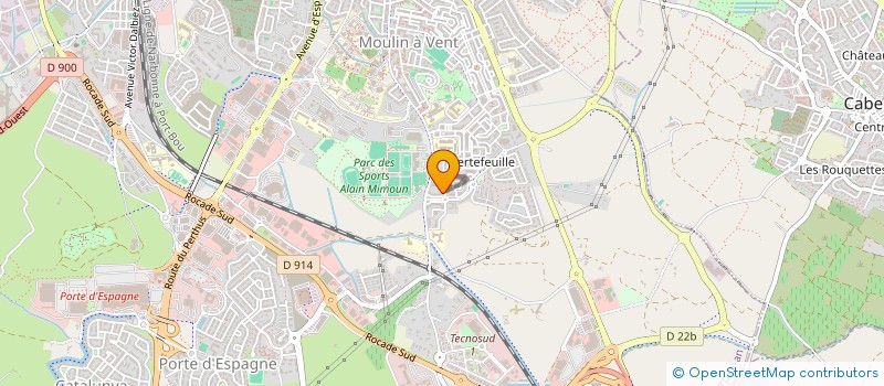 localisation de l'entreprise VAUTRIN  PERPIGNAN