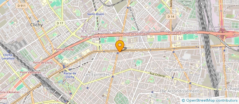 localisation de l'entreprise VAUVENARGUES  MONTMORENCY