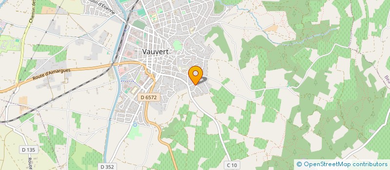 localisation de l'entreprise VAUVERT ALU SERVICES à VAUVERT
