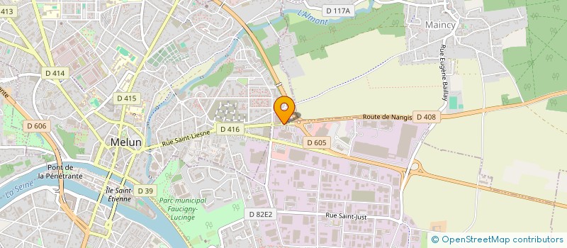 localisation de l'entreprise VAUX à VAUX-LE-PENIL