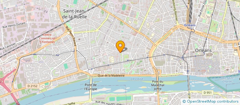 localisation de l'entreprise VAUXION REPRESENTE PAR M VAUXION BENOIT  ORLEANS