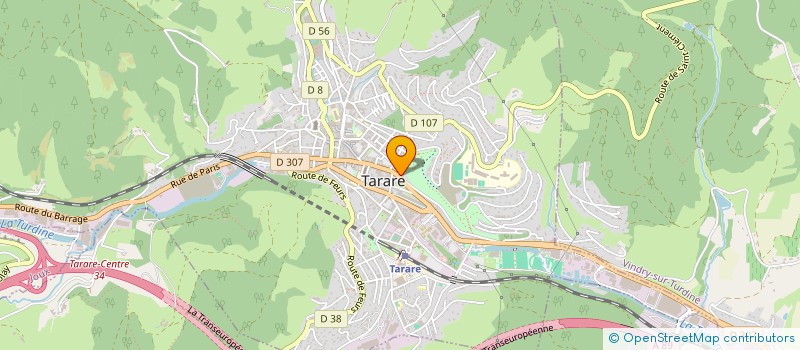 localisation de l'entreprise VAUZELLE III  TARARE