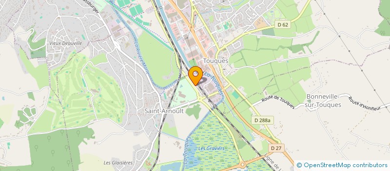 localisation de l'entreprise VAV  TOURGEVILLE