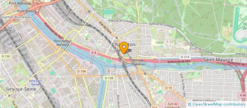 localisation de l'entreprise VAVELEU  CHARENTON-LE-PONT