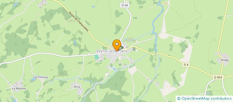 localisation de l'entreprise VAVIL  PEYRAT-LA-NONIERE