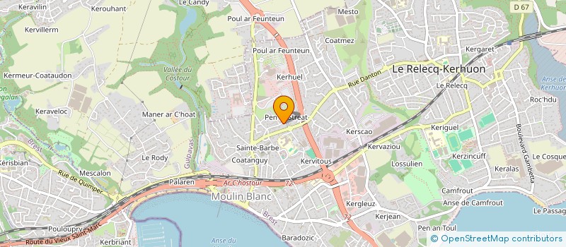 localisation de l'entreprise VAVIMER à LE RELECQ-KERHUON