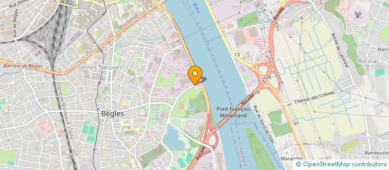 localisation de l'entreprise VAVIRI à BEGLES