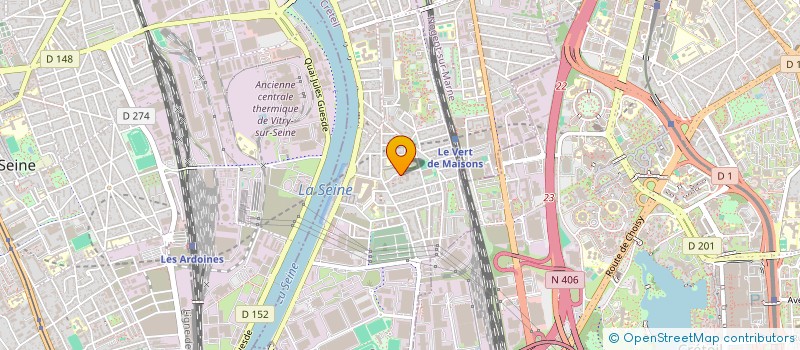 localisation de l'entreprise VAWE  ALFORTVILLE