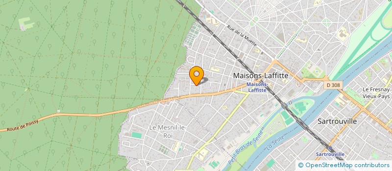 localisation de l'entreprise VAX CONSEILS à MAISONS-LAFFITTE