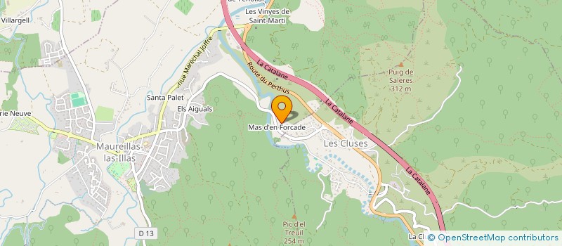 localisation de l'entreprise VAX'PLAST 66  MAUREILLAS-LAS-ILLAS