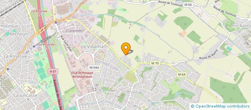 localisation de l'entreprise VAXAN  LACROIX-FALGARDE