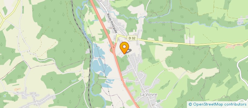 localisation de l'entreprise VAXELAIRE BTP  LA VOIVRE