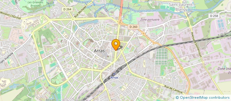 localisation de l'entreprise VAXOLM à ARRAS