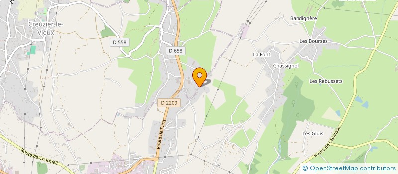 localisation de l'entreprise VAXPA à CUSSET