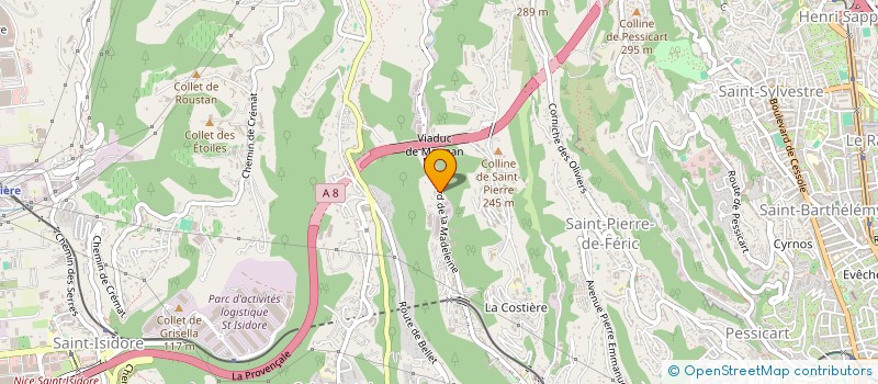 localisation de l'entreprise VAY CAR 06  NICE