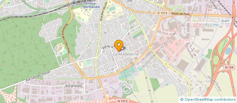 localisation de l'entreprise VAY TUK à EVREUX