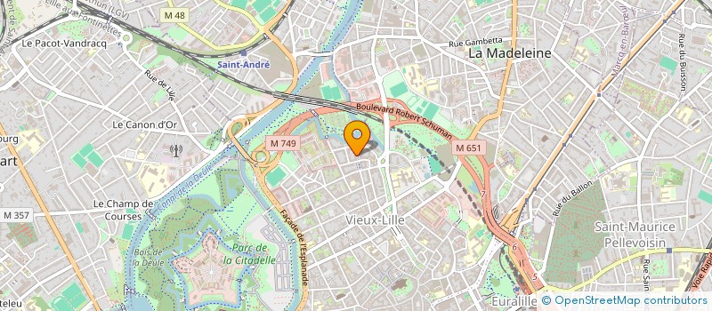 localisation de l'entreprise VAYA SUN à LILLE