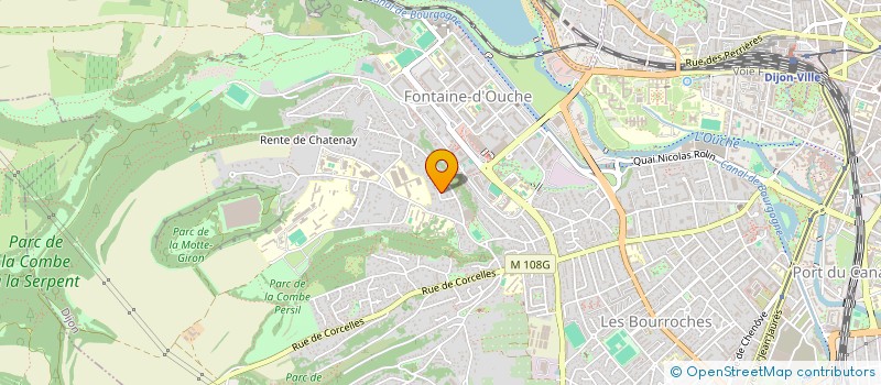 localisation de l'entreprise VAYBER à DIJON