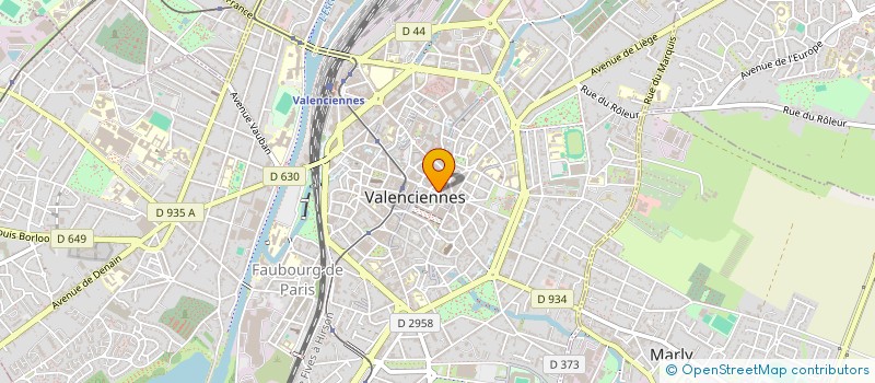 localisation de l'entreprise VAYDEAL  VALENCIENNES
