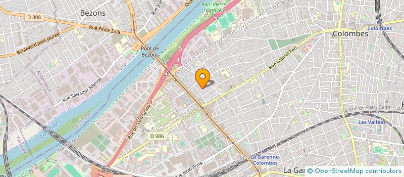 localisation de l'entreprise VAYGO à COLOMBES