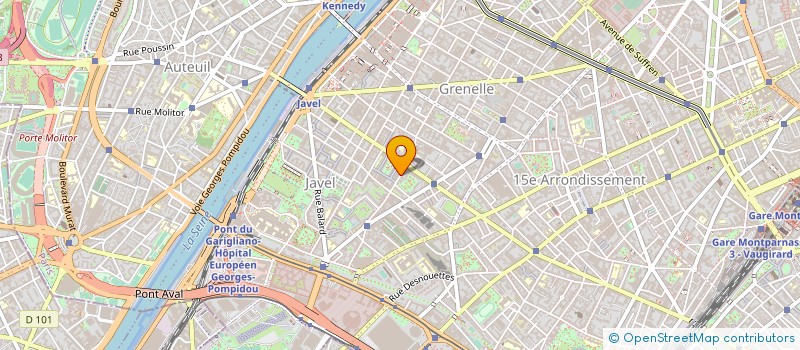 localisation de l'entreprise VAYLON à PARIS