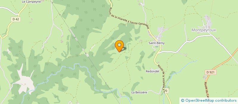 localisation de l'entreprise VAYSSADE LOUIS ET NICOLE  LAGUIOLE