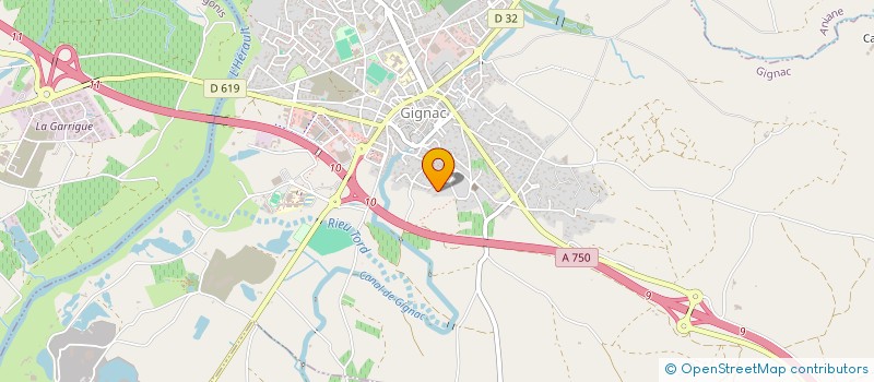 localisation de l'entreprise VAYSSE THIERRY  GIGNAC