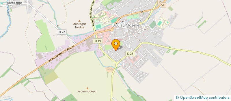 localisation de l'entreprise VAZ à BOULAY-MOSELLE