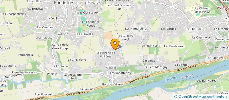 localisation de l'entreprise VAZ & CO à FONDETTES