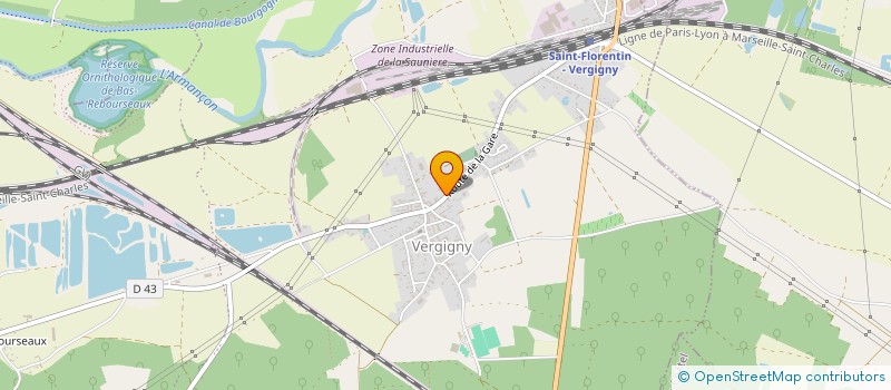 localisation de l'entreprise VAZ CONSTRUCTION à VERGIGNY
