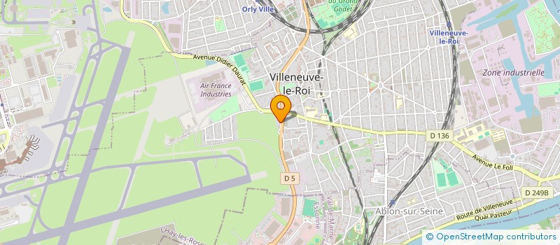 localisation de l'entreprise VAZ VICTOR SARL à VILLENEUVE-LE-ROI