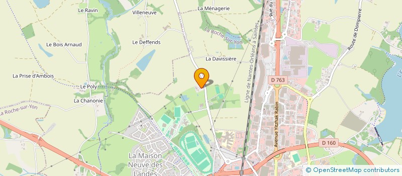 localisation de l'entreprise VAZALALA  ROCHE SUR YON (LA)