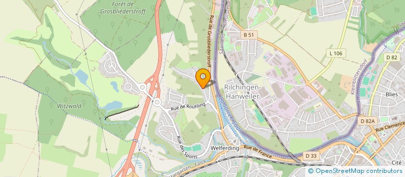 localisation de l'entreprise VAZAP à SARREGUEMINES