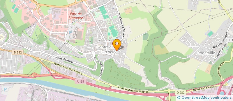 localisation de l'entreprise VAZBEN  GONFREVILLE-L'ORCHER