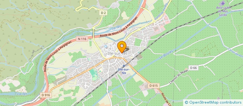 localisation de l'entreprise VAZQUEZ  ILLE-SUR-TET