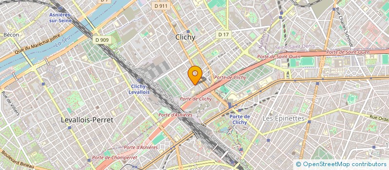 localisation de l'entreprise VB 159 à CLICHY