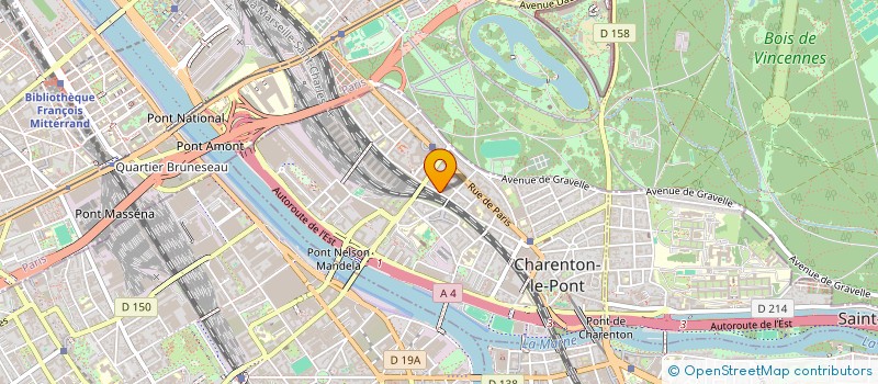 localisation de l'entreprise VB  CHARENTON-LE-PONT