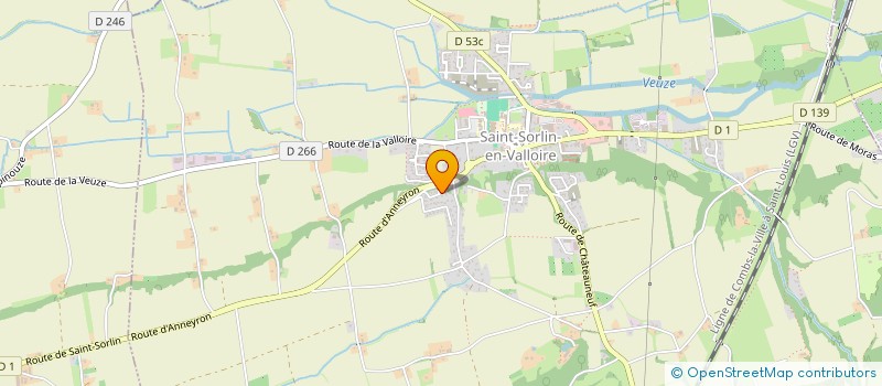 localisation de l'entreprise VB  SAINT-SORLIN-EN-VALLOIRE