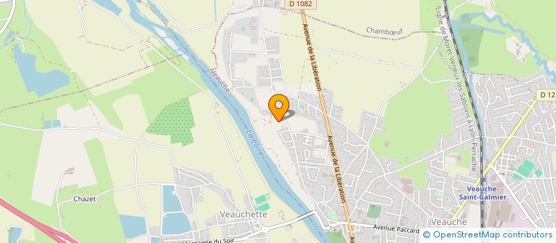 localisation de l'entreprise VB ANDAPA  VEAUCHE